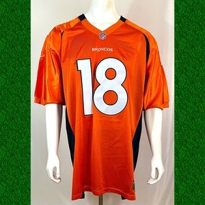 NIKE Denver Broncos Duane Manning #18 Jersey
